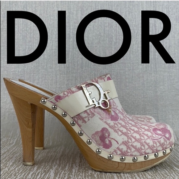 Dior Shoes - 👑 DIOR CLOG HEELS 💯AUTHENTIC